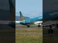 【出雲縁結び空港】国際線 ベトナム航空 a321neo vn a623 離陸 ／ vietnam airlines a321neo in izumo airport shorts チャーター便