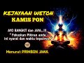 Primbon Jawa Kuno : Weton Kamis Pon