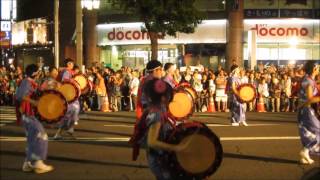 20160723  うえの夏祭りパレード①　盛岡さんさ踊り