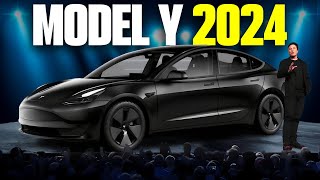 2024 TESLA MODEL Y New Features LEAKED+ FIrst Look!