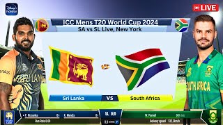 🔴Live: Sri Lanka vs South Africa Live World Cup | SL vs SA Live Match | T20 WC 2024 #cricketlive