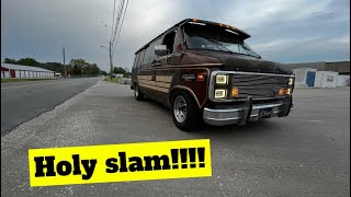 Van is finally slammed !!!