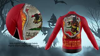 California States Cycling Jersey For Halloween