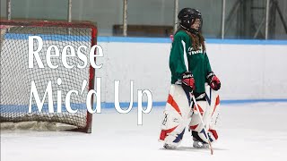 Reese Mic'd Up - Ringette Goalie On Live Mic