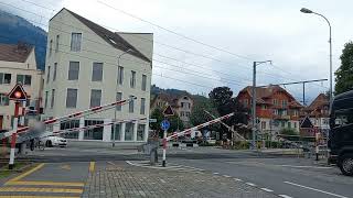 Bahnübergang Stans (CH) // Swiss Railroad Crossing