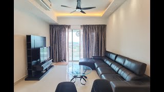 SINARAN TTDI Condo FOR RENT. 1100SF/2R3B. Near One U shopping mall \u0026 TTDI MRT station.