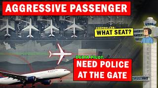 Delta Pilots Report AGGRESSIVE PASSENGER | Returns to Gate