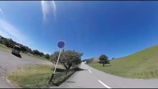 秋田　寒風山パノラマライン🏍️ツーリング　360°view touring, Omini Shot Mini　BMW R1150RT, Mt. Kanpu panorama line,