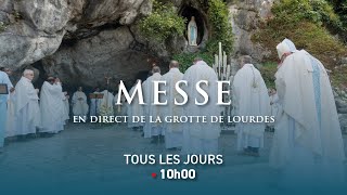 Messe depuis la Grotte de Lourdes - 18/07/2024