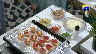 Geo Ramzan Sehri Transmission - Mango Lassi and Crostini Recipe by Chef Sumaira - Ehsaas Ramzan