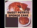 Eggless Sweet Potato Sponge Cake//Yummy and Soft//Tannn