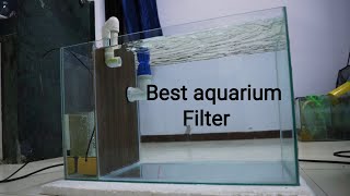 Homemade Internal sump /filter/all in one aquarium Beginners Part-2