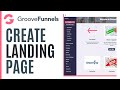 How to Make a Free Landing Page with GrooveFunnels 2024