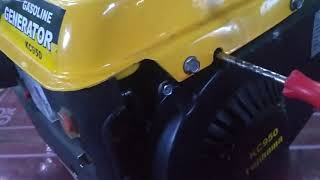 Fujihama Portable Gasoline Generator sound test