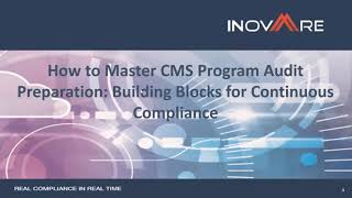 How to Master CMS Program Audit Preparation