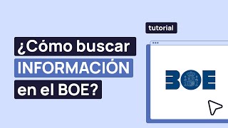 Cómo buscar en el BOE info de tu oposición 🔍 (+EJEMPLO)