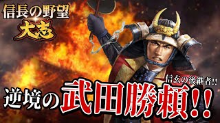 【武田勝頼：超級プレイ】「武田信玄の後継者『武田勝頼』が天下統一を目指す！！(次回縛り追加あり)」【信長の野望・大志PK】 #1