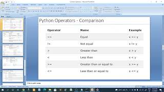 4 Python Operators-Part 3 Assignment