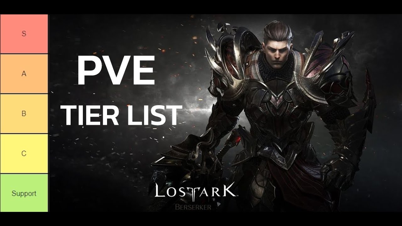 Lost Ark แนะนำ PVE Tier List - YouTube