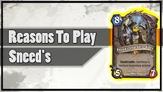 Hearthstone: Reasons To Play Sneed's Old Shredder