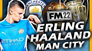 Erling Haaland At Man City | Football Manager 2022 Simulation