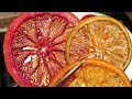 DEHYDRATED CANDIED CITRUS - Easy Oven Method