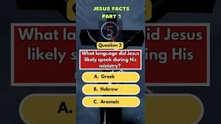 5 Incredible Facts About Jesus You Didn’t Know! ✝️✨ #bibletrivia #JesusFacts