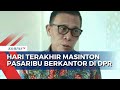 Hari Terakhir Masinton Pasaribu Berkantor di DPR