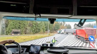 Truck Life - From Serbia to Hungary, Truck X-Ray, Morning in Slovakia, and Control at Polish Border.