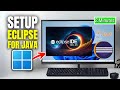 How to setup eclipse for java in windows 11 | Full Guide