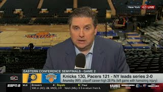 "Knicks were super physical with Jalen Brunson"- Windy admits after taking 2-0 series lead on Pacers