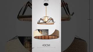 Introducing Alf – Retro Industrial Hemp Rope Pendant Lamp | Embrace Vintage Industrial Vibes!