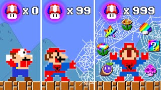 Super Mario But Every MULTIPLIES Make Mario SPIDERMAN | ADN MARIO GAME