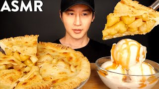 ASMR APPLE PIE & ICE CREAM MUKBANG (GORDON RAMSAY RECIPE) COOKING & EATING SOUNDS | Zach Choi ASMR