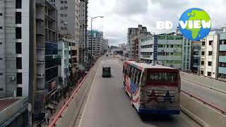 মা‌লিবাগ-‌মৌচাক ফ্লাইওভার, টপশট। রামপুরা টু শা‌ন্তিনগর। ঢাকা।