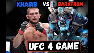 Khabib Nurmagomedov vs. Barathrum EA Sports UFC 4 Immortal