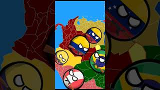 La caída de la gran Colombia #countryballs @toaries9765 @Toaries9567oficial