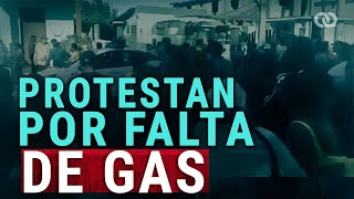 Cubanos protestan por falta de GAS licuado