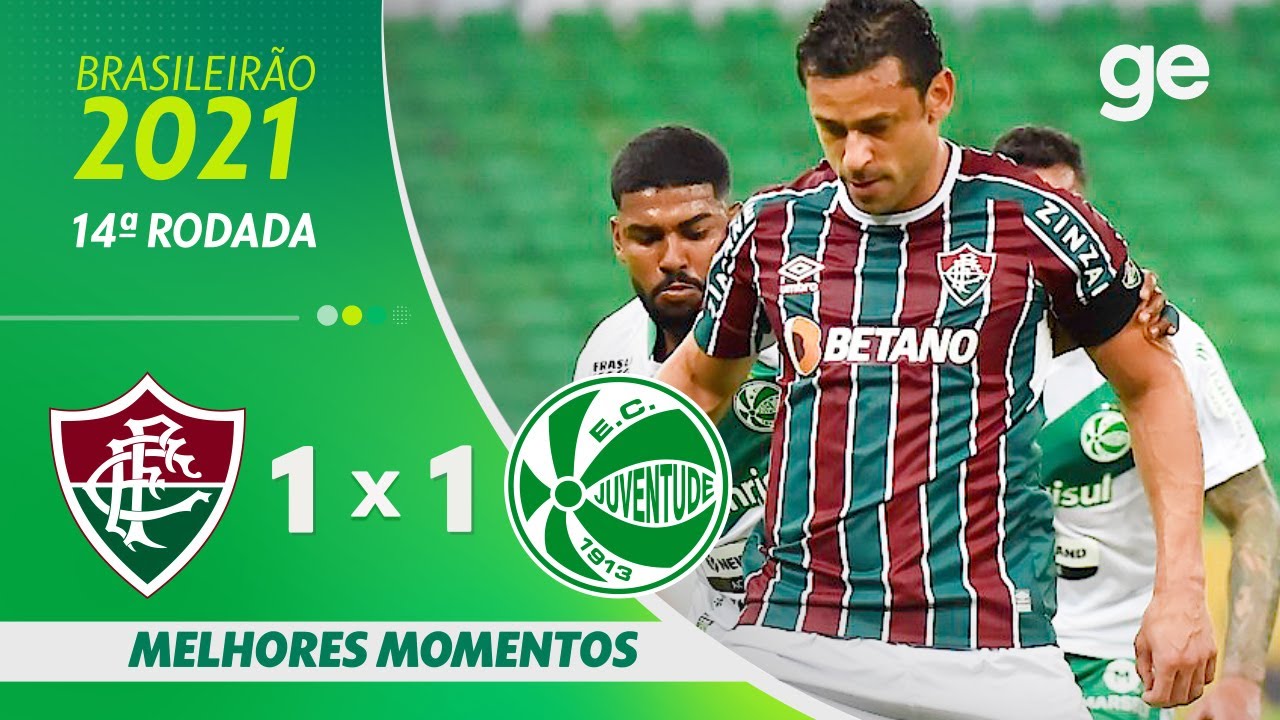 FLUMINENSE 1 X 1 JUVENTUDE | MELHORES MOMENTOS | 14ª RODADA BRASILEIRÃO ...