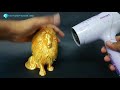 3D Printed Hairy Lion in Making