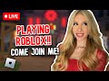 Playing ROBLOX! Come Join ME!!