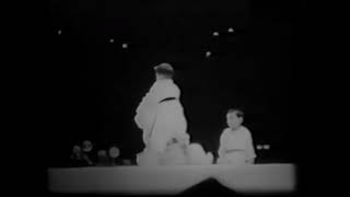 Mikonosuke Kawaishi and Minoru Mochizuki   Budo Demonstration 1951