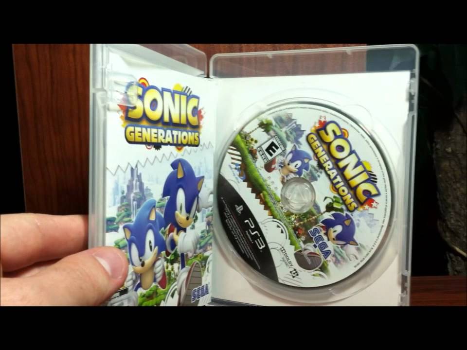 Sonic Generations (Sony PS3) | Unboxing 41 | HD - YouTube