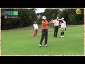 golf lesson　171104　ティフトン芝でのアプローチショット