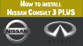 How to install Nissan consult 3 plus