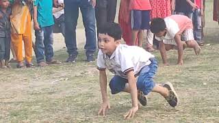 how my son Tian became first in frog jump