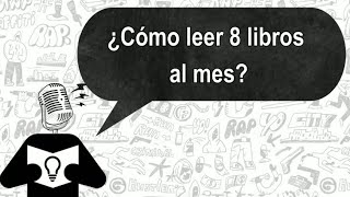 Lee 8 libros al mes | Rap para Leer