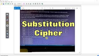 Flowgorithm - Substitution Cipher