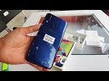 Unboxing Samsung Galaxy M20 Ocean blue color