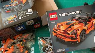 Lego Technic Chevrolet Corvette (42093). Обзор